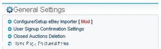 Thumbnail User based eBay Listing Importer for PHPProbid v6.10