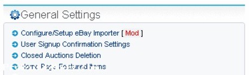 Product picture User based eBay Listing Importer for PHPProbid v6.10